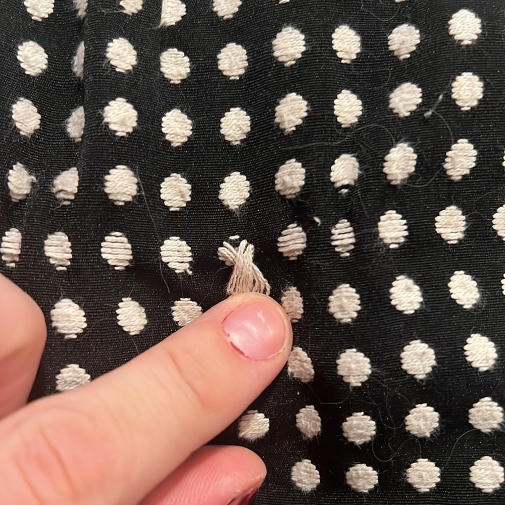 Black and White Polka Dot, The Limited Skirt, Size 12 (2 for $21 sale) - Picture 3 of 3